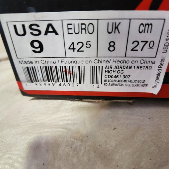 NIKE WMNS AIR JORDAN 1 HIGH OG TWIST PANDA 2019 CD0461-007 - Picture 5 of 6